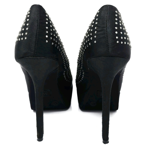 SM New York disco diamond stud platforms size 10 - Picture 5 of 9